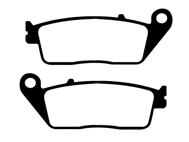Pastilhas de freio a disco frontais sinterizadas EBC (1 conjunto) compatíveis com Honda VT750 (1997 a 2009) - Imagem 4 de 4