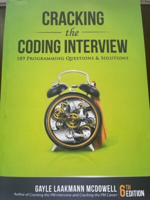 Cracking the Coding Interview : 189 Programming Questions and Solutions ...