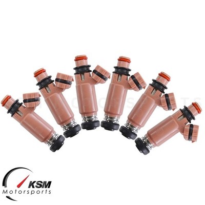 6 X 1000cc Fuel Injectors For Mitsubishi Magna Galant v6 Turbo 6G75 For