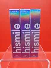 3 Pack Hismile Glostik Tooth Gloss Instant Whitening Wand 0.13oz Each New