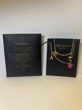 Yves Saint Laurent YSL beauty VIP Gift Mon Paris Charm ChainCell Phone Or Purse