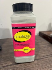 SMELLEZE Natural New Carpet Odor Eliminator Deodorizer 2lb Powder Removes Stench
