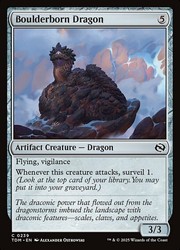 Boulderborn Dragon - 239/485 - Foil - Common - Tarkir: Dragonstorm