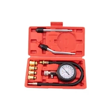 Compression Tester Kit - 8PCS, 0-300 PSI, for Petrol Gas Engines