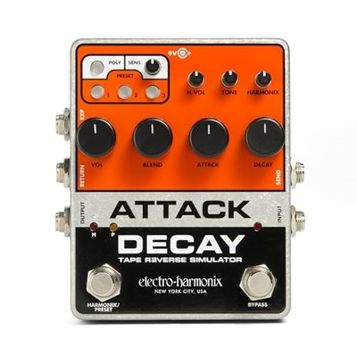 Electro-Harmonix Attack Decay Tape Reverse Simulator Pedal aus Japan