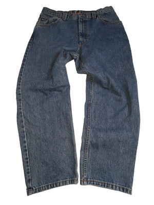 Vintage Alien Workshop Jeans Men's 34x27 Skate Gear Baggy Denim Y2K USA Made