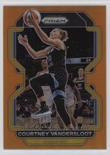 2022 Panini Prizm WNBA Orange Prizm 46/49 Courtney Vandersloot #103 tw0