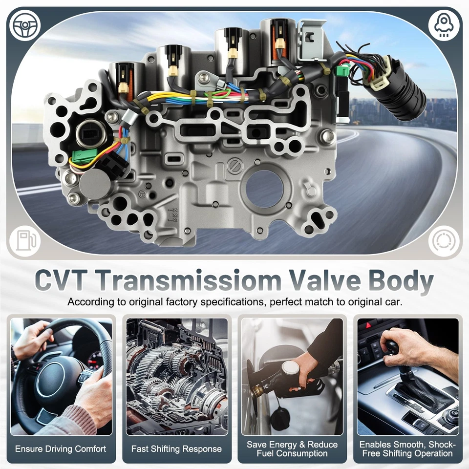 Genuine OEM CVT Transmission Valve Body Fit 2013-2019 Nissan Sentra Nissan Versa Foto 3 de 4