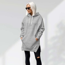 The Warmy AUTHENTIC Oversized Hoodie Dress L GRAY Warm Cozy New SHIPS FAST