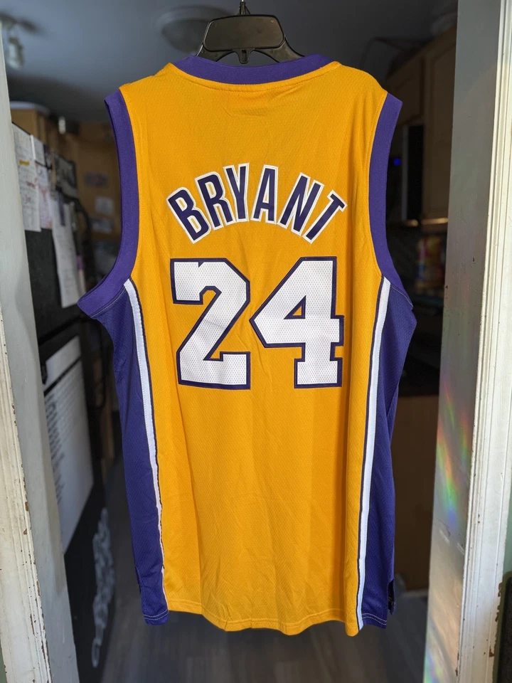 NWT Authentic Kobe Bryant Mitchell & Ness 08 09 Finals Lakers Jersey Size XXL  - Image 2 of 4