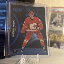 2021-22 Skybox Metal Universe - Rookies Matthew Phillips #166 Blue Spectrum (RC)
