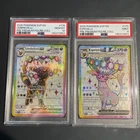 POKEMON SVP EN-BLACK STAR PROMO 176 175 UMBREON ESPEON SEQUENTIAL PSA 10 PSA 9