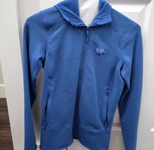 Arc’teryx Kyanite Women’s Blue Fleece Full Zip Hoodie Medium Polartec Jacket