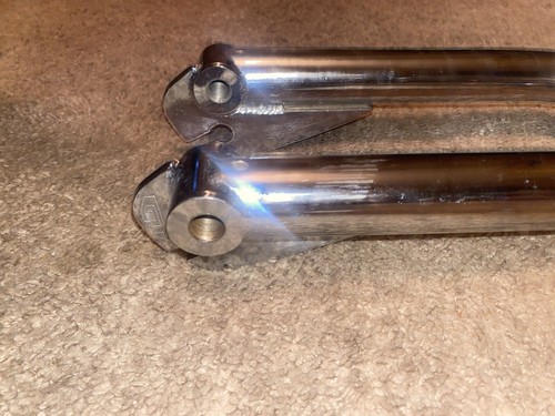2000s GT Cr-Mo Freestyle BMX Fork 1 1/8" Chrome 20" U-Brake Midschool - Picture 9 of 9