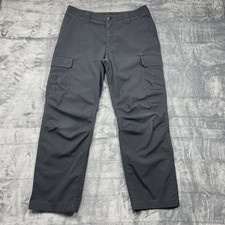 Under Armour Men  s 34x30 Black Storm Tactical Patrol Pants Cargo Pockets Ripstop