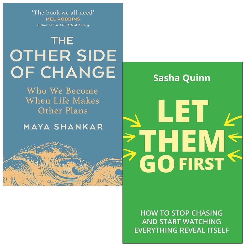 Other Side of Change By Maya Shankar,Let Them Go First By Sasha Quin 2 Books Set