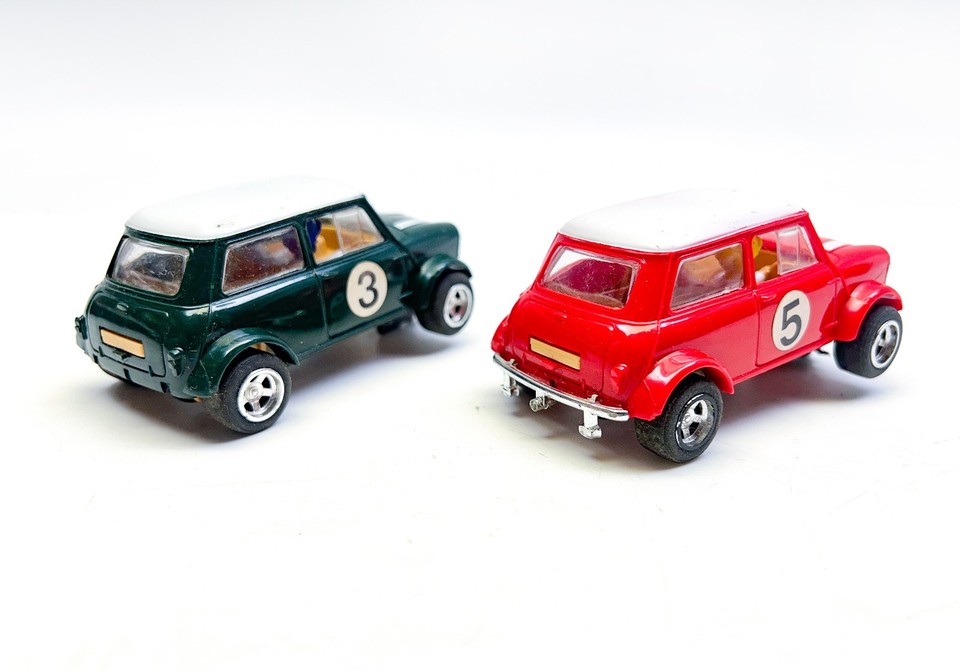 Vintage Scalextric Hornby Rallycross Mini Slot Cars x2 Working | eBay UK