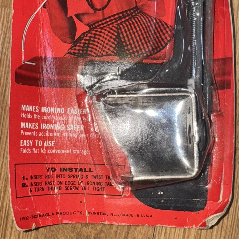 复古 Magla 铁绳支架 适用于熨烫板 美国 C. 1950 年代 20 世纪 60 年代 — 第 4/4 张图片