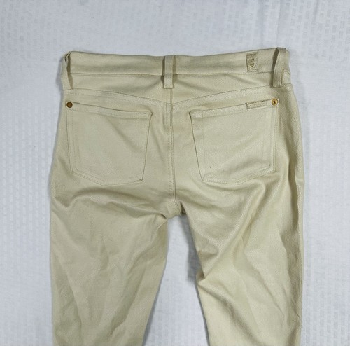 7 For All Mankind Damen Jegging Elfenbein Größe 28 - Bild 5 von 14