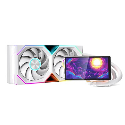 ProFlow Aio Wasserkühlung mit 5.5-inch LCD Magnetic Screen Display,ALL-IN-One...