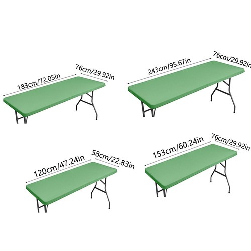 Faltung Picknick-Tischdecke Wasch bar Patio-Tisch abdeckung Bankett - Bild 2 von 19