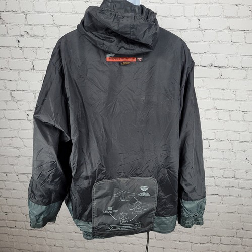 First Gear Premium Riding Equipment Intersport Hooded Rainman Jacket Size XL - Picture 7 of 22