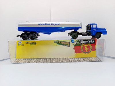 7778 UNIC Tanksattelzug DDR Modellbauforum Sondermodell, limitiert ,1/87, H0