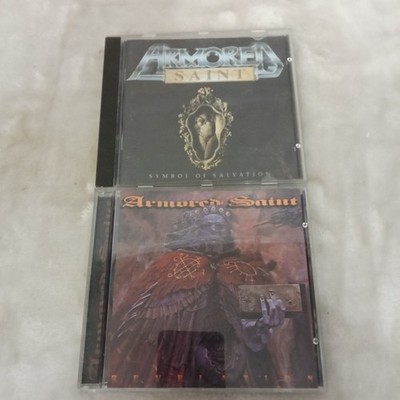 Armored Saint CD Lot Symbol of Salvation 1991 Revelation 2000 Metal Blade CD