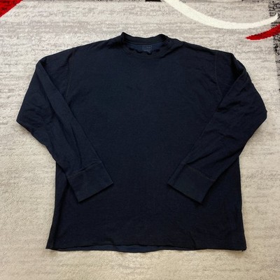 LL Bean River Drivers Shirt 2XLT 2XL XXL 2X Tall Blue Wool Two Layer Base Mens