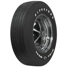 Firestone 62450 Wide Oval Tire Raised White Letter F70-15
