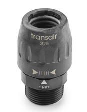 LOT of 3 - Parker 6605 25 28 Transair 1"/25mm Female to 3/4” Male NPT Connector