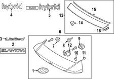 Genuine Hyundai Emblem 86300-AAAA0