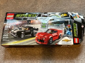 LEGO Speed Champions: Chevrolet Camaro Drag Race (75874) OPEN BOX SEALED BAGS