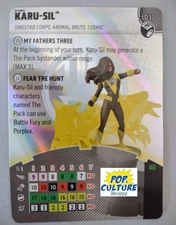 HEROCLIX Lantern Legacy L037 KARU-SIL Legacy Card 