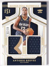 2024-25 Panini National Treasure NBA RDM-ARV Antonio Reeves Rookie Patch 2/25