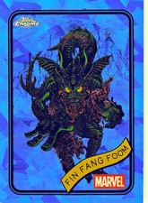 2025 Topps Chrome Sapphire Edition Marvel #53 Fin Fang Foom