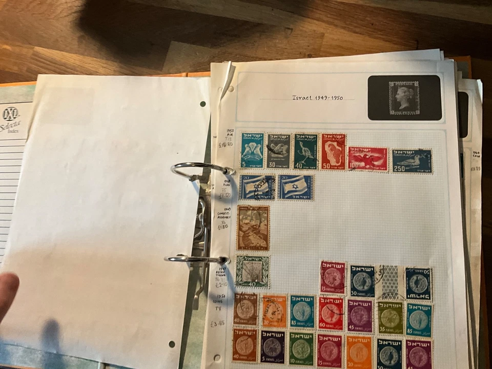 Sellos de Israel vintage a modernos gran colección ver video Foto 3 de 4
