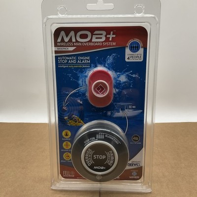Mob+ Wireless Man Overboard System, Automatic Engine Stop and Alarm
