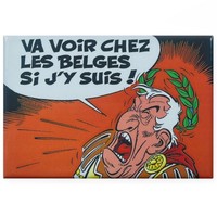 Dekorativer Magnet Asterix, WüTender Caesar (79X55Mm)
