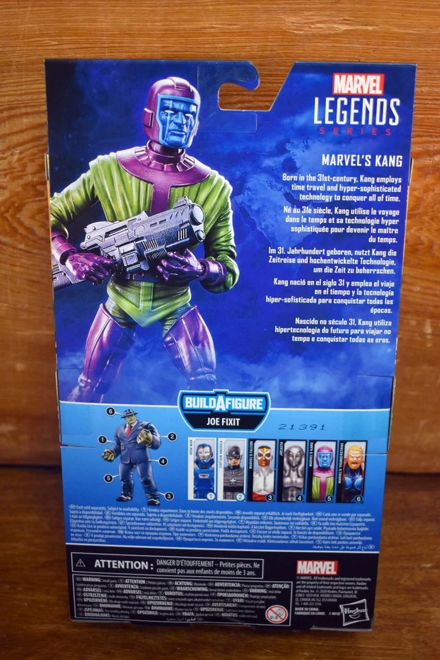 Hasbro Marvel Legends Kang the Conqueror 6" Action Figure NEW Joe Fixit Wave - Image 2 of 2