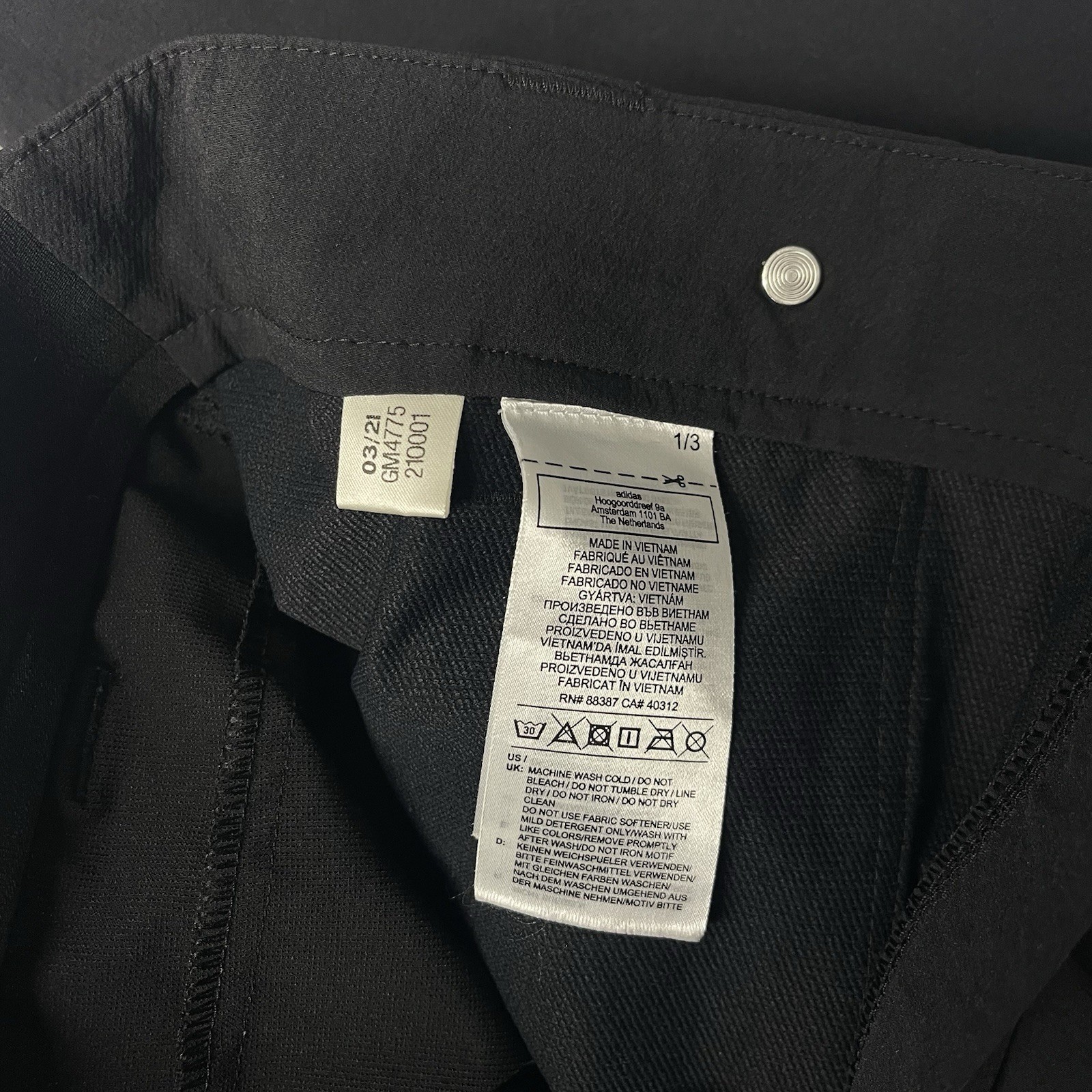 adidas Terrex Zupahike Hiking & Climbing Outdoor Pants Black Women Sz 14 W30 L30 thumbnail 7