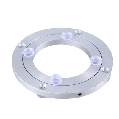 Practical Rotating Stand Convenient Swivels Platform for 20-25cm Glass Plate