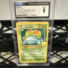 Pokemon CGC 9 Venusaur 15/102 Celebrations Classic Collection Holo EN 2021