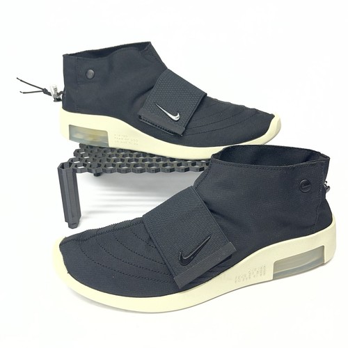 Nike Air Fear Of God MOC Mocassin Black Fossil Men's Size 10.5. AT8086-002