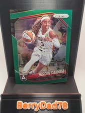2025 Panini Prizm WNBA Jordan Canada #120 Green Prizm Atlanta Dream