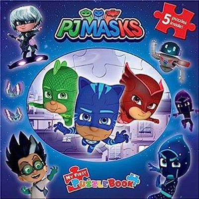 Phidal - PJ Masks My First Puzzle Books - Puzzles for Kids and Ch