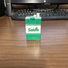 Vintage Salem Cigarette Lighter RJ Reynolds Company 1988 “The Refreshest”