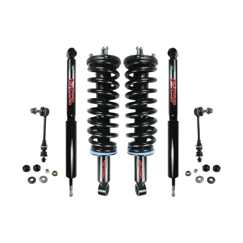 FCS Auto Parts PREMIUM Front & Rear Strut Shocks For Sequoia 2001-2007 - Image 2 of 4