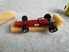 Vtg FRENCH DINKY TOYS 1422 FERRARI V12 F1 CAR DECALS & PACKING RING