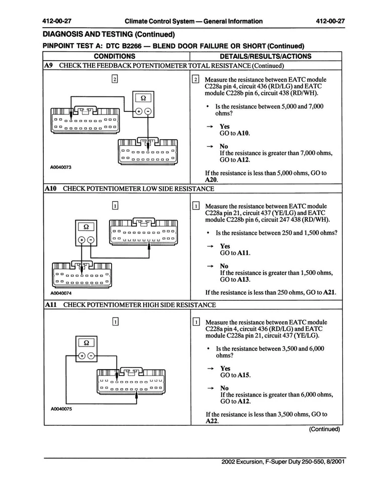 Ford F-Super Duty 250 2002, 350, 450, 550 y manual de taller de excursiones Foto 4 de 4